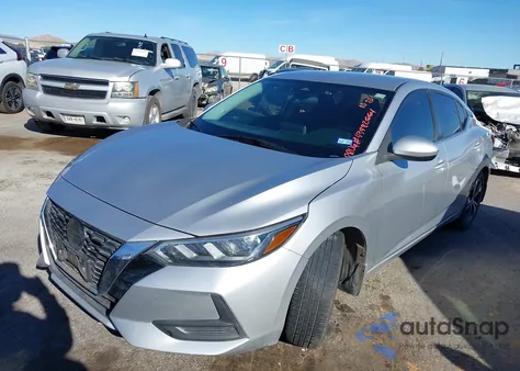 2021 Nissan Sentra Sv Xtronic Cvt из США, поврежденный, VIN 3N1AB8CV2MY293628